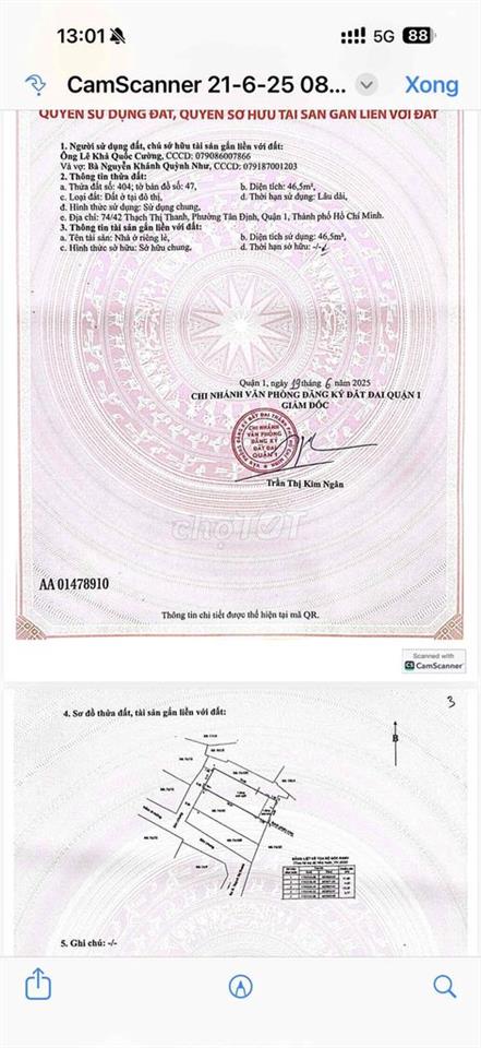 Chính chủ bán nhà xay mới 100% hẻm nội bộ an ninh
