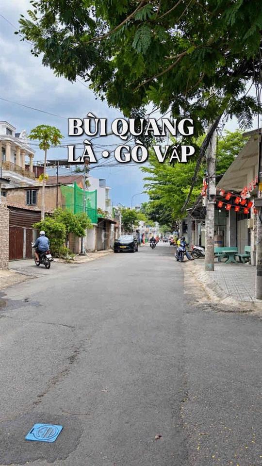 HẺM XE TẢI - BÙI QUANG LÀ - 105m2 - NGANG 4M - NHỈNH 8 TỶ