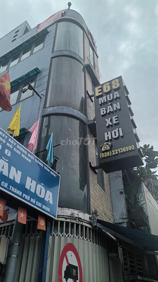 Nhà mới 4 lầu mặt tiền Lý Thái Tổ giá 15 triệu 