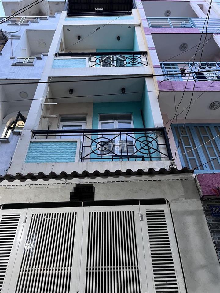 Cho thuê nhà 3 lầu hẻm đẹp Nguyễn Thị Tần chợ Rạch Ông 