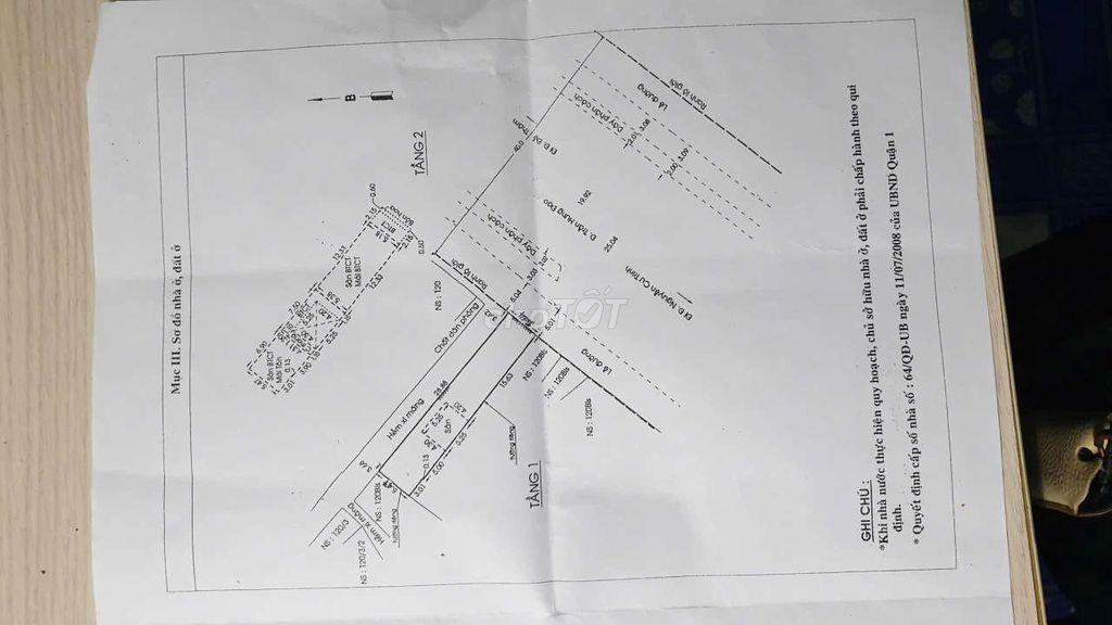 Cho thuê nhà nguyên căn 2 mặt tiền Trần Hưng Đạo 
