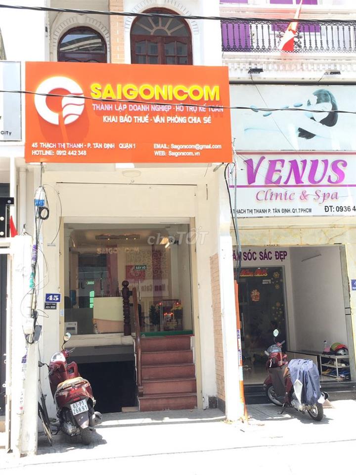 CHO THUÊ VĂN PHÒNG MINI QUẬN 1 – TẦNG TRỆT CHỈ 5,5 TRIỆU/THÁNG