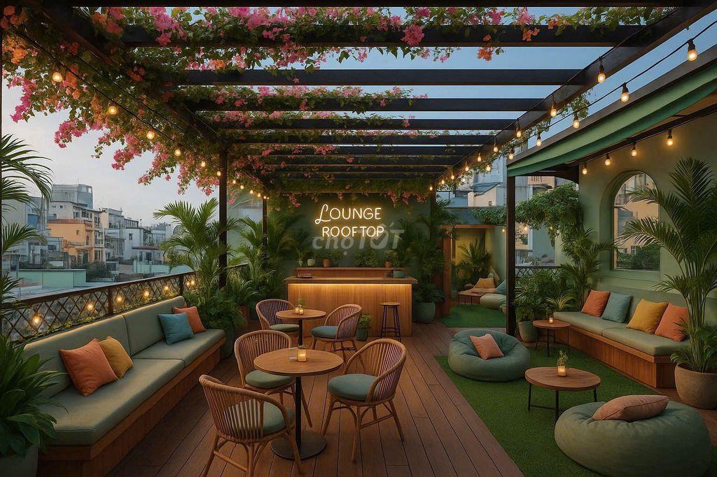 CHO THUÊ MẶT BẰNG SÂN THƯỢNG - ROOFTOP MẶT TIỀN QUẬN 1