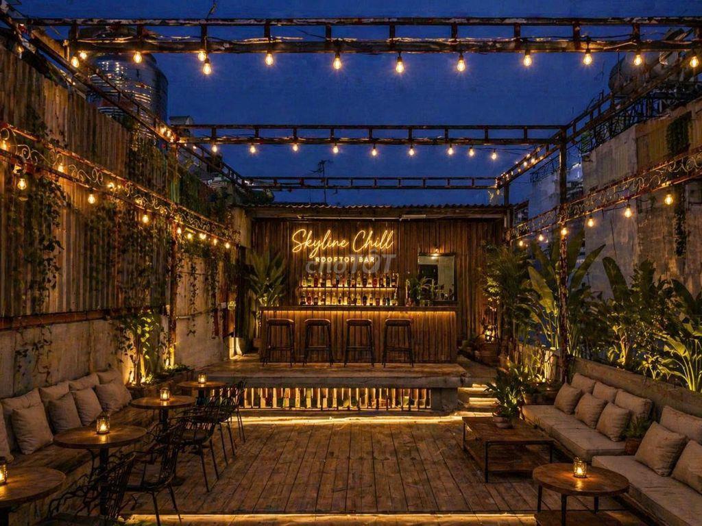 CHO THUÊ MẶT BẰNG SÂN THƯỢNG - ROOFTOP MẶT TIỀN QUẬN 1