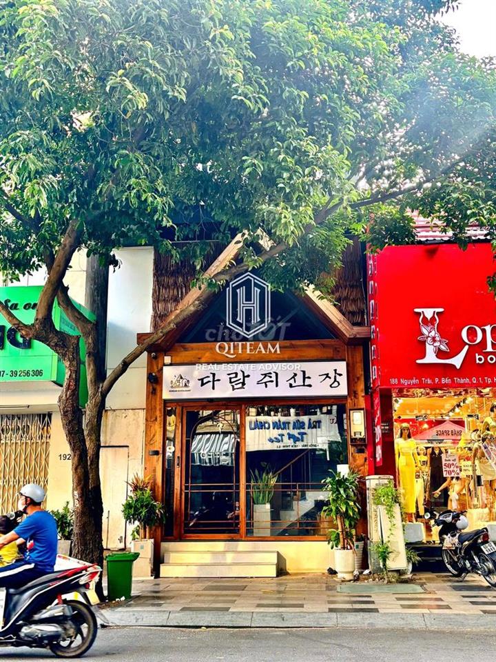 🏢 Mặt tiền Nguyễn Trãi, Bến Thành- Phù hợp showroom, cf, nhà hàng.....