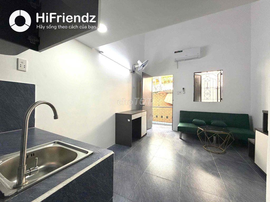 DUPLEX BAN CÔNG MỚI XÂY NGAY SÁT CHỢ BẾN THÀNH-GIÁ HỌC SINH SINH VIÊN
