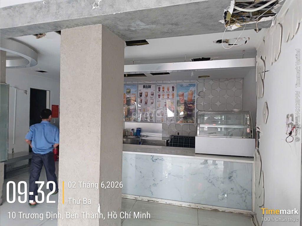 CHO THUÊ MẶT BẰNG GÓC 2 MẶT TIỀN TRƯƠNG ĐỊNH DTSD 680M2 GIÁ 300 TRIỆU