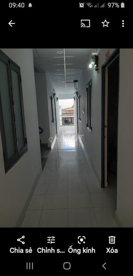 Phòng cho SINH VIÊN  THUÊ  20m2 Gần Cầu Chử Y .Quận 5