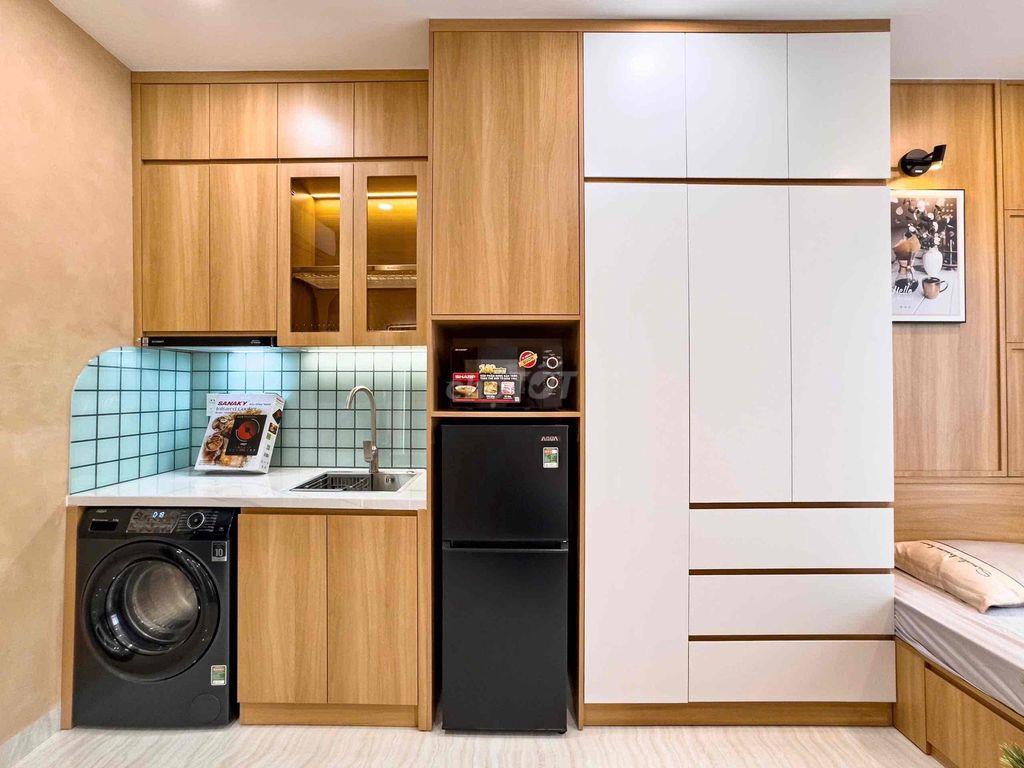 Studio full nội thất – Gần Quận 1, 3,10 di chuyển siêu nhanh