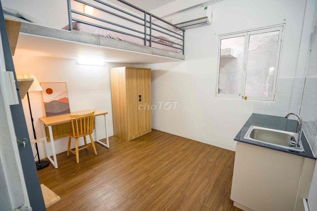 Studio Duplex full nội thất thuận tiện ở đc 3-4 người