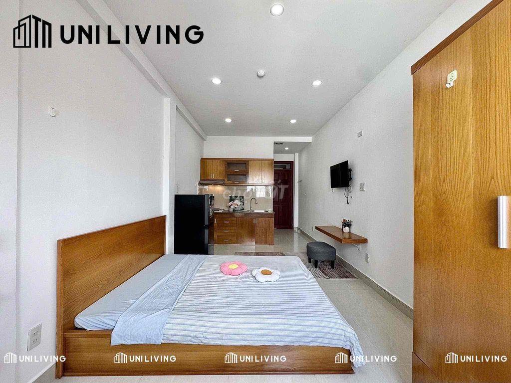 Studio mini rộg 35m2 full nội thất ngay Huflit, UEH, DLichSG,….