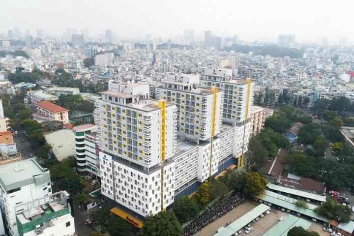 VĂN PHÒNG Ở lại được Cao Thắng Q10 , 30- 200m2 (giá từ 9tr - 35tr/th)