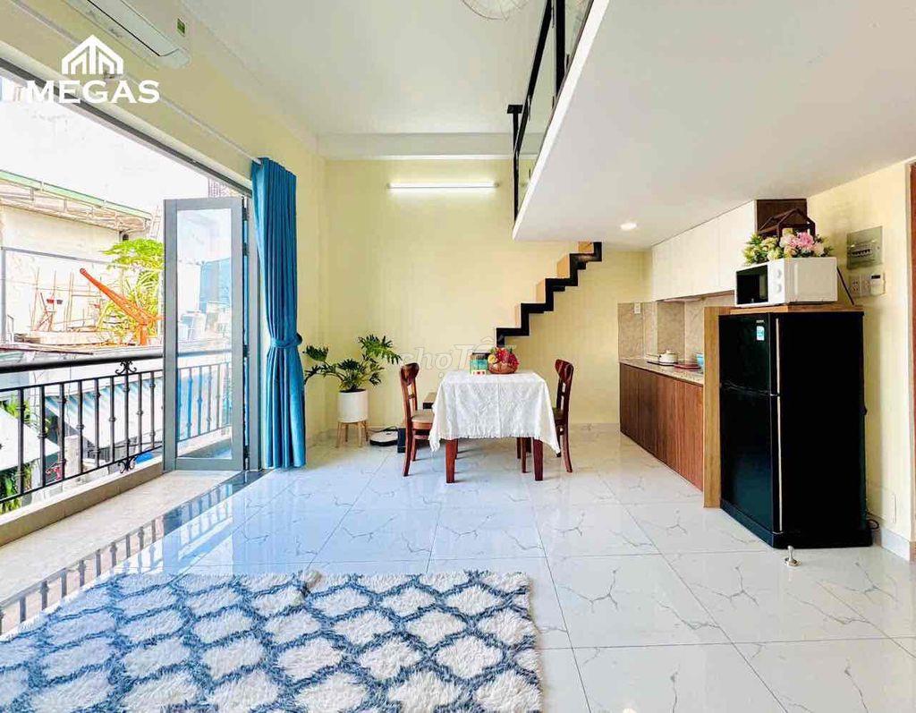 DUPLEX 30m2 - BAN CÔNG - Ở CỰC THOẢI MÁI - PHÒNG THOÁNG MÁT ngay Q10