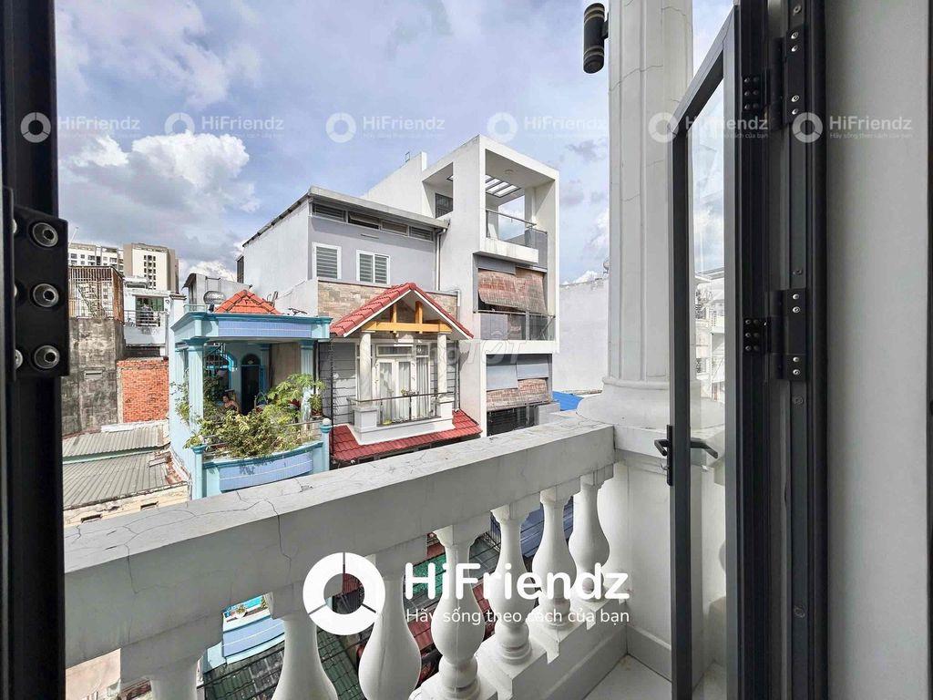 Phòng trọ bancol giá mềm gần cầu vượt cây gõ trống sẵn