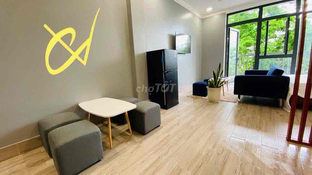NGAY CẦU VƯỢT 3/2 STUDIO BANCOL THOÁNG MÁT RỘNG RÃI FULL NT