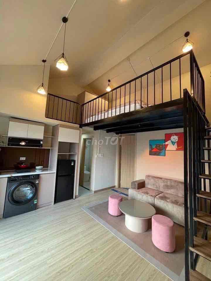 DUPLEX NGAY VÒNG XOAY DÂN CHỦ DIỆN TÍCH HƠN 35M2 THOANG MÁT