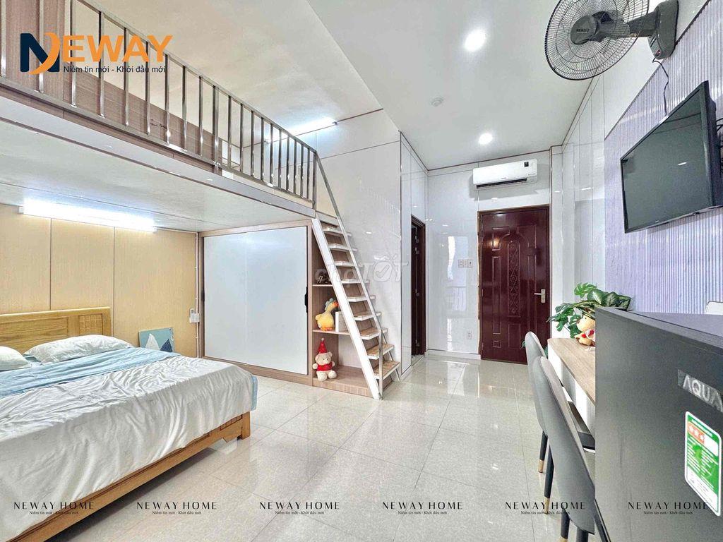 DUPLEX ĐI BỘ QUA ĐẠI HỌC KINH TẾ UEH FULL NỘI THẤT CÓ BANCOL RỘNG RÃI