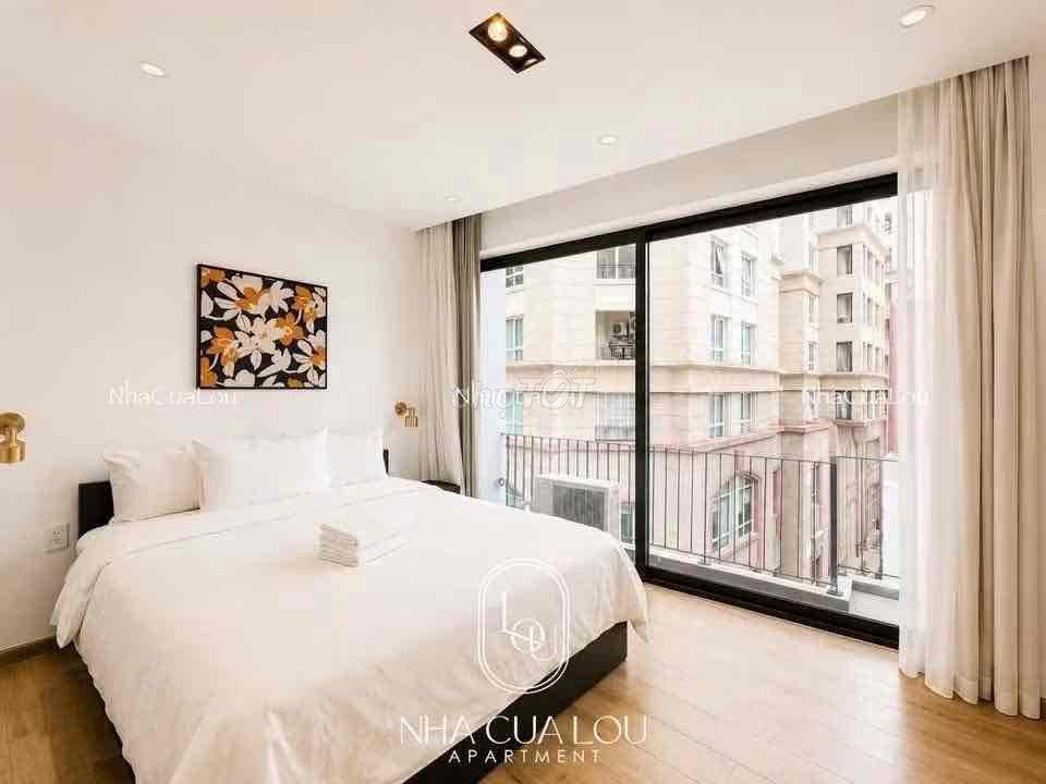 Căn hộ 1 phòng ngủ ban công lớn full nội thất Võ Văn Tần quận 3