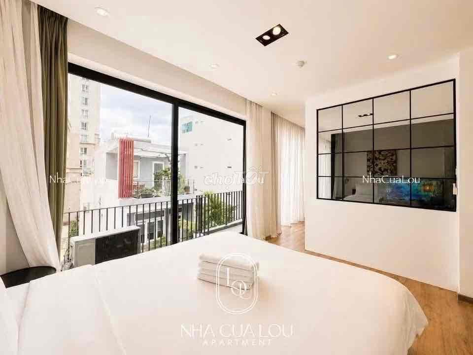 Căn hộ 1 phòng ngủ ban công lớn full nội thất Võ Văn Tần quận 3