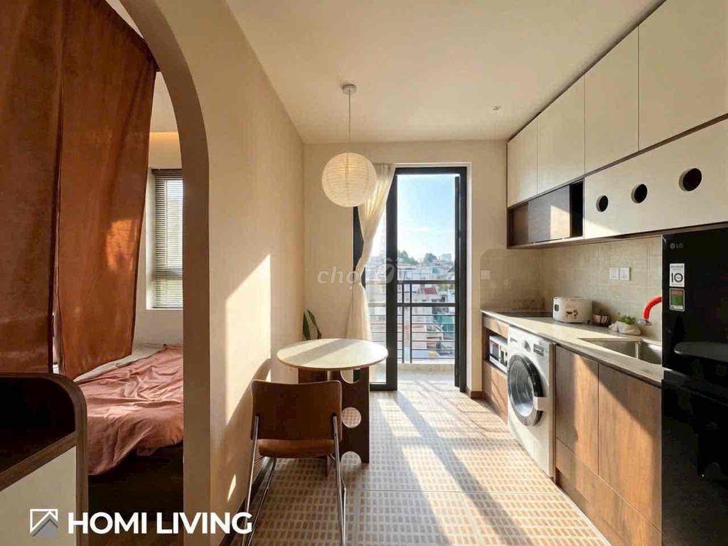 Căn hộ cho thuê bacncol 40m2 full nội thất gần UFM RMIT TDTU quận 7