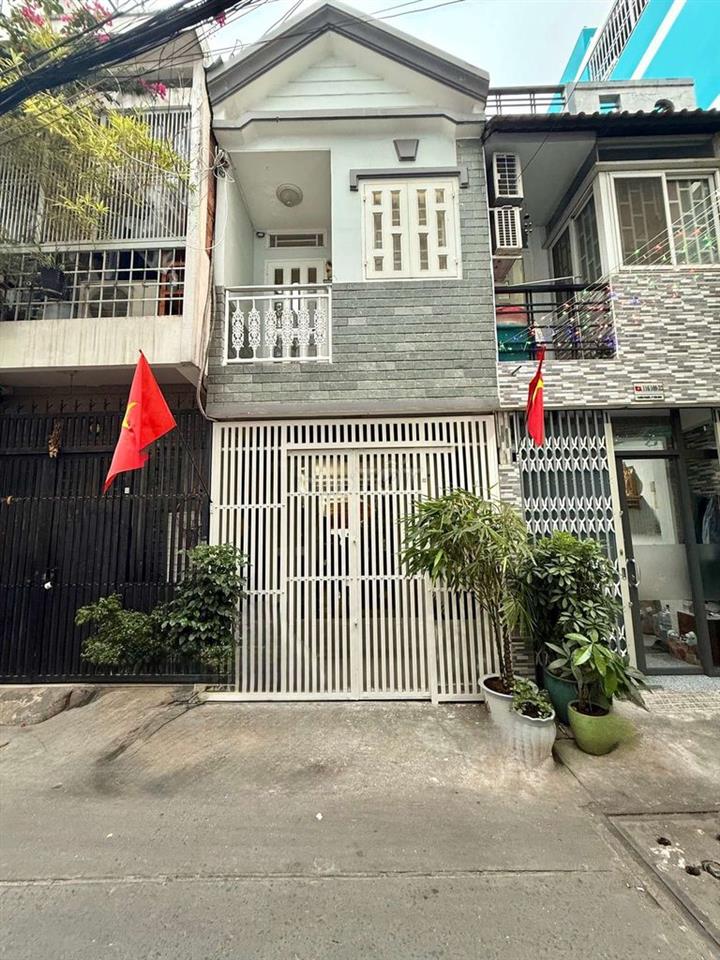 TÂN BÌNH HẺM XE HƠI THÔNG  LÝ THƯỜNG KIỆT  6TỶ 2 TẦNG ĐÚC 6.2 TỶ