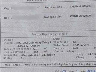 nhà hẻm Cao Thắng trung tâm Q10