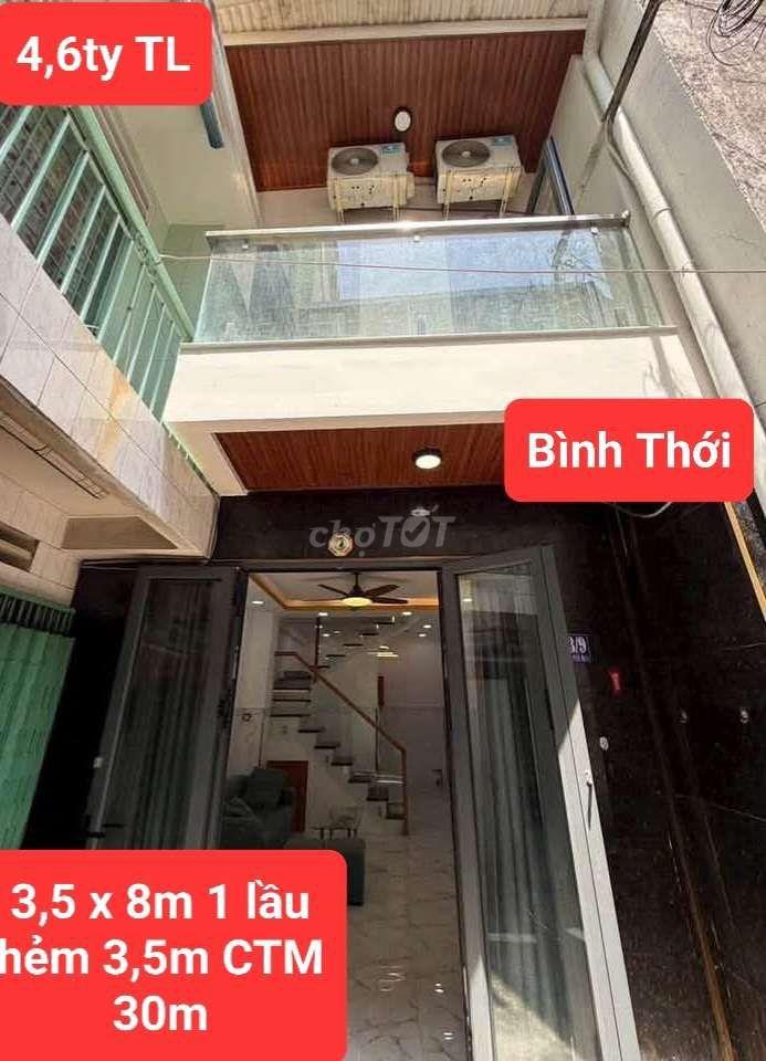 HÀN HẢI NGUYÊN 3,2 X 10M 2 LẦU ST CÁCH HẺM XE HƠI 1 CĂN