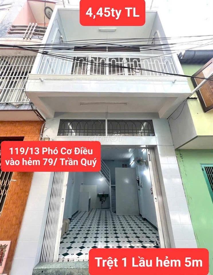 HÀN HẢI NGUYÊN 3,2 X 10M 2 LẦU ST CÁCH HẺM XE HƠI 1 CĂN