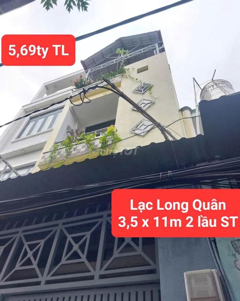 NHÀ BÌNH THỚI- ÔNG ÍCH KHIÊM DT; 3,8 X 14M 2 TẦNG 3PN
