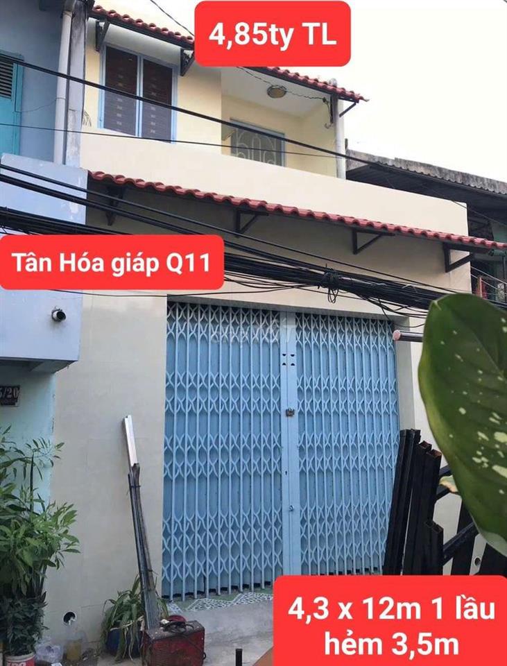 NHÀ HẺM NGUYỄN VĂN LUÔNG 6 X 7M TRỆT 2 TẦNG 3PN 2WC GẦN CHỢ PHÚ LÂM