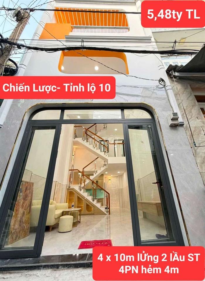 NHÀ HẺM NGUYỄN VĂN LUÔNG 6 X 7M TRỆT 2 TẦNG 3PN 2WC GẦN CHỢ PHÚ LÂM