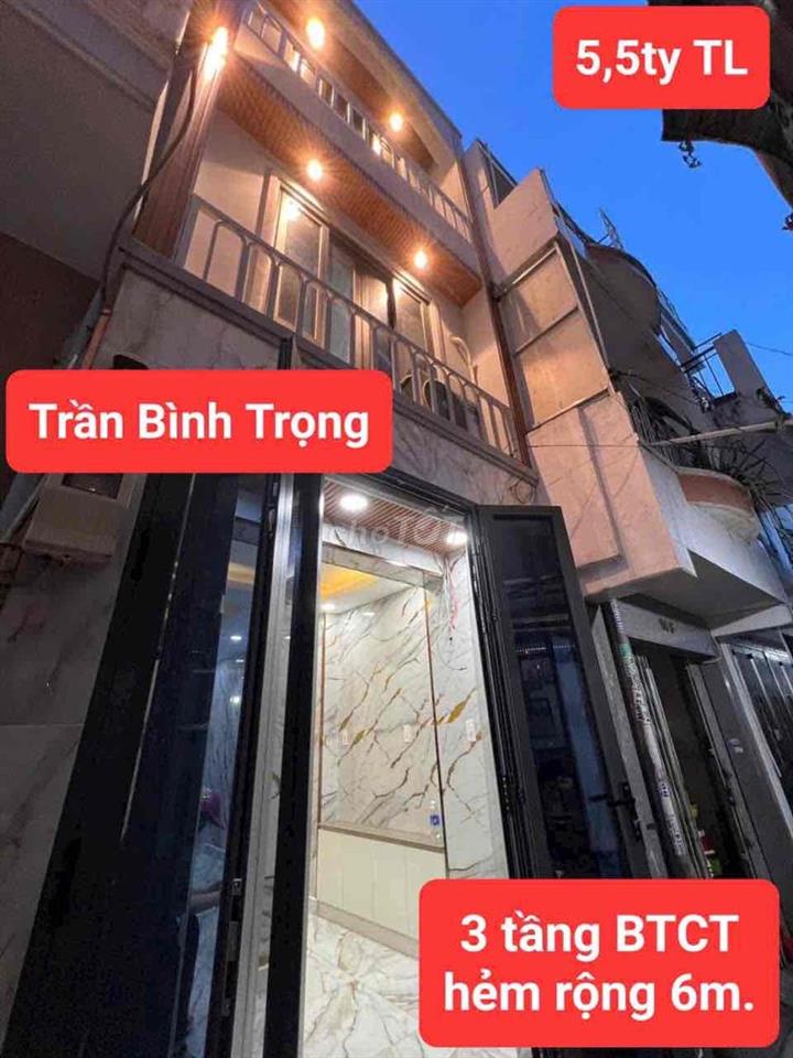 NHÀ 2 MẶT TIỀN HẺM Ô TÔ