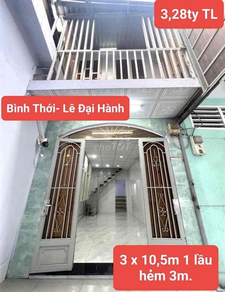 NHÀ MỚI – VÀO Ở NGAY | BÌNH THỚI – LÊ ĐẠI HÀNH, Q11