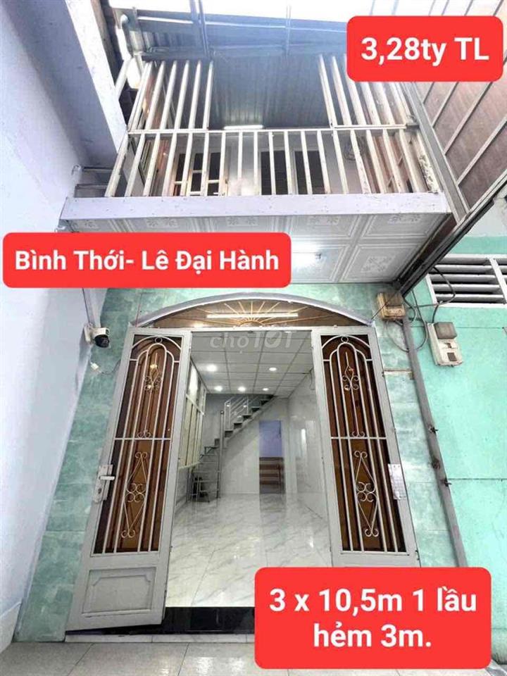 NHÀ MỚI – VÀO Ở NGAY | BÌNH THỚI – LÊ ĐẠI HÀNH, Q11