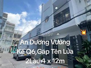 NHÀ HẺM XE HƠI AN DƯƠNG VƯƠNG GẦN CHỢ