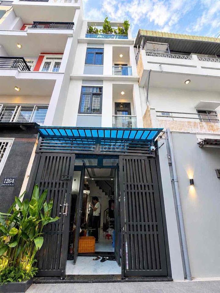 BÌNH THỚI- LÊ ĐẠI HÀNH- 4 TẦNG BTCT- HẺM 6M- CMT 1 CĂN