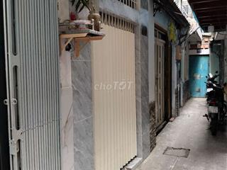 Nhà 2 lầu đúc hẻm nhỏ Lạc Long Quân TpHCM