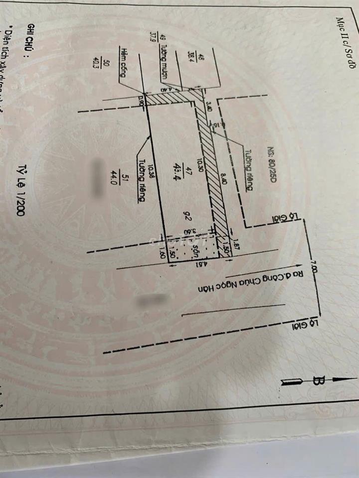 BÁN NHÀ HẺM LÃNH BINH THĂNG P.12, QUẬN 11,  GIÁ 7 TỶ
