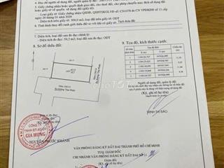 Bán Gấp Đất Góc 2 Mặt Hướng Khu VIP P.8 Q.11 Cũ Gía 6,8 TỶ