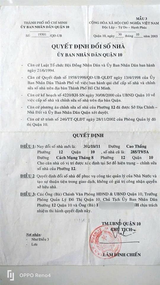 Nhà quận 10