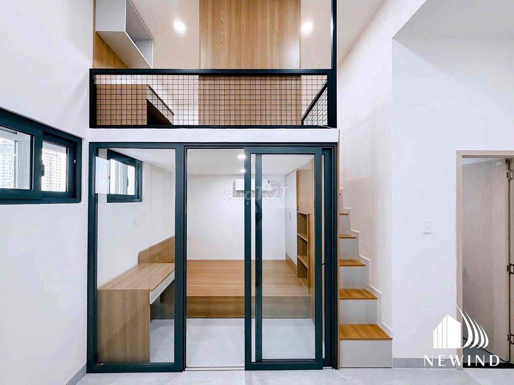 Duplex Gác cao 2m có 2 chổ ngủ Full Nội thất trống sẵn