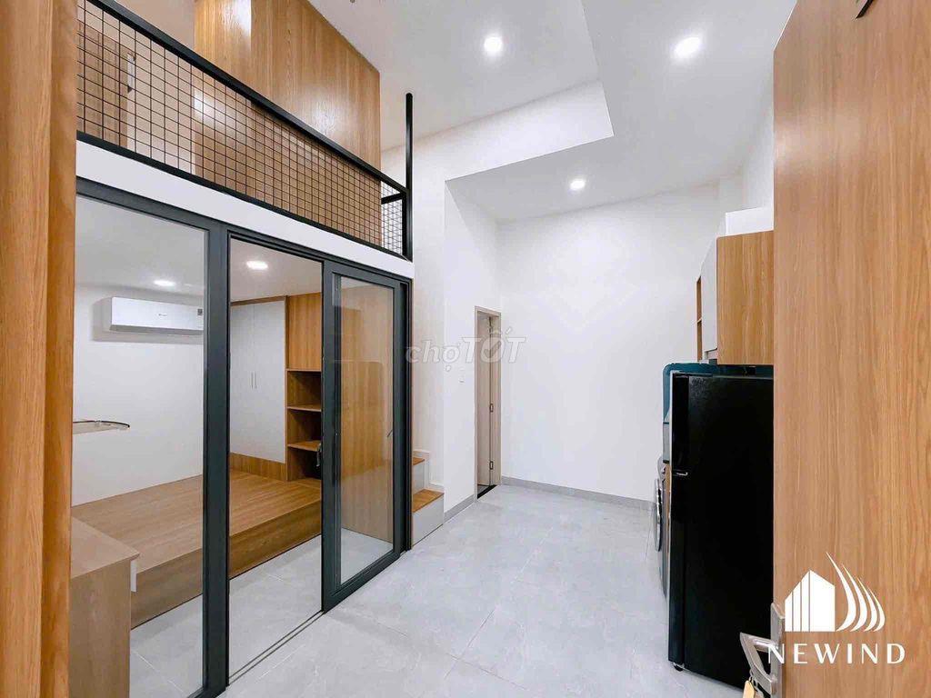 Duplex Gác cao 2m có 2 chổ ngủ Full Nội thất trống sẵn