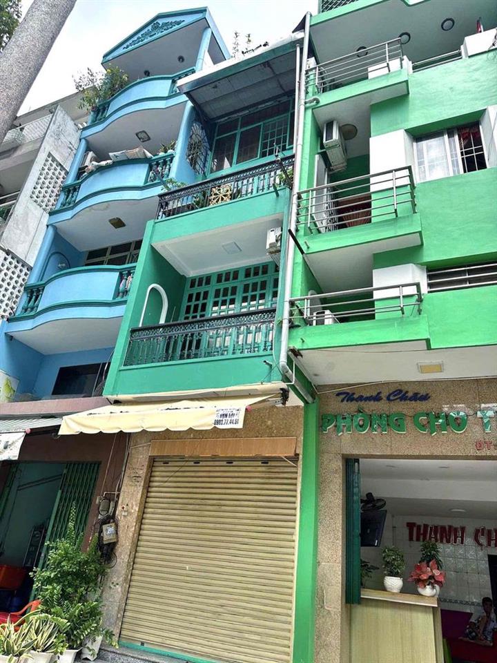 MTKD Lê Hồng Phong P2 Q5-4 tầng 3PN 3WC-giá 30tr/th
