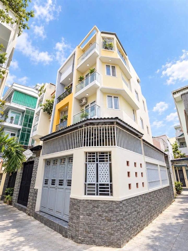 Góc 2MT Hà Bá Tường P12 Tân Bình-4,5x14m-4 tầng 4PN-Nhỉnh 6 tỷ