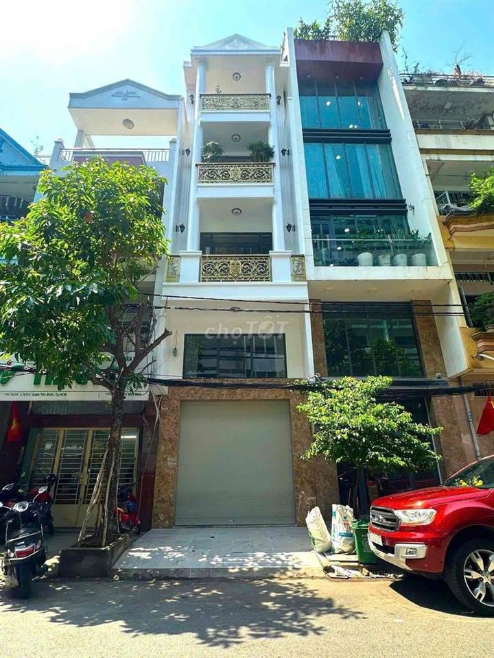 NHÀ MỚI XÂY - 131A THÀNH THÁI, P.14, Q.10 - 5 TẦNG - 4x25M