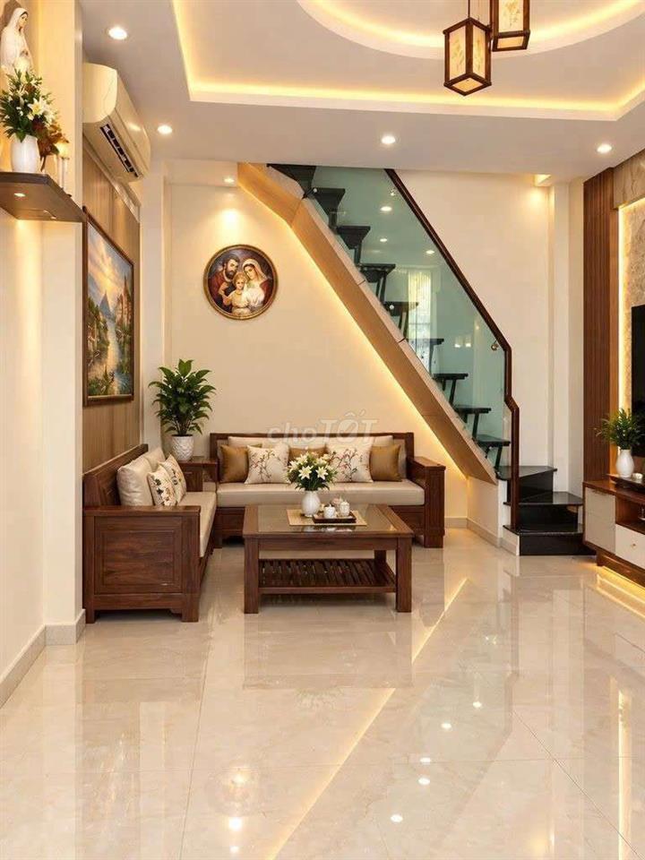 nhà đẹp ảnh thật nhà hẻm xe hơi hẻm 
