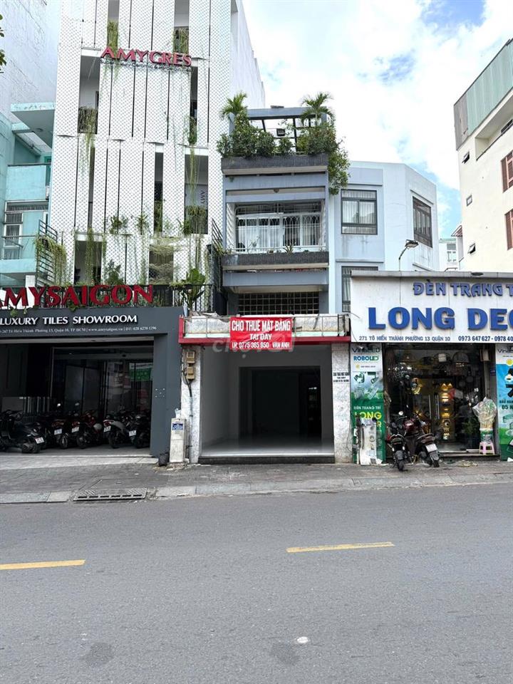 Cho thuê mặt bằng Tô hiến Thành,phường Hoà Hưng ,q10