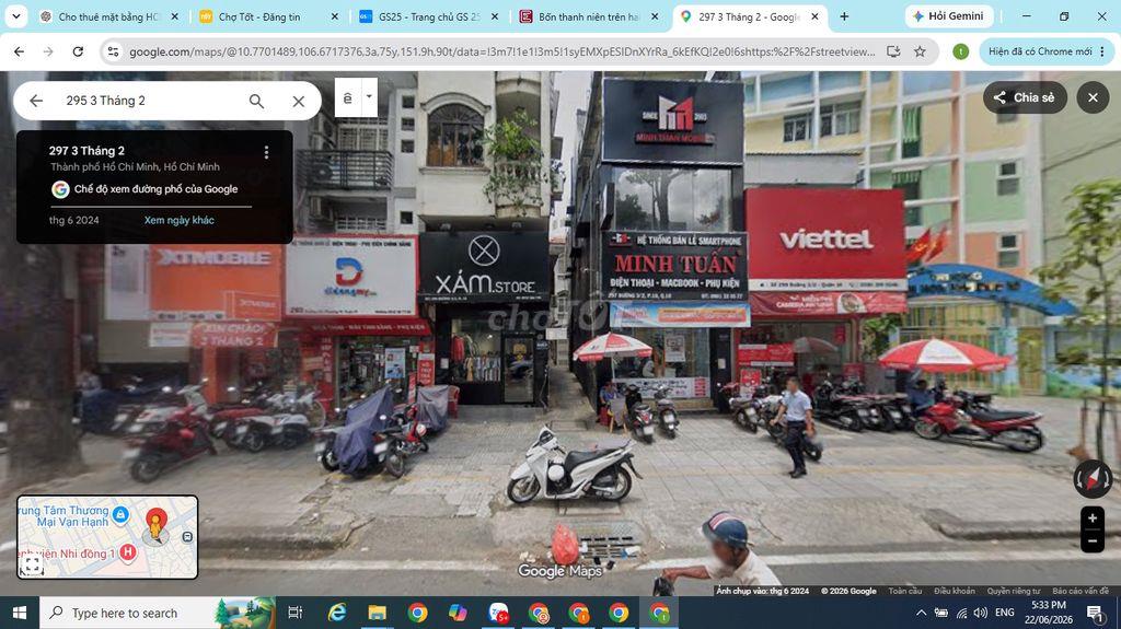 Cho thuê nhà phố mặt tiền 3/2 hoặc nguyên căn
