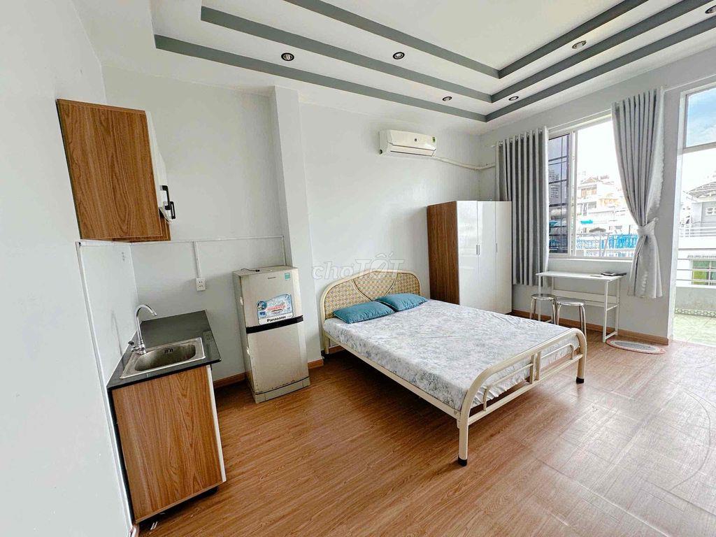 ✨💥Studio ban công full NT Xóm Đất, gần ĐH Bách Khoa - UEH
