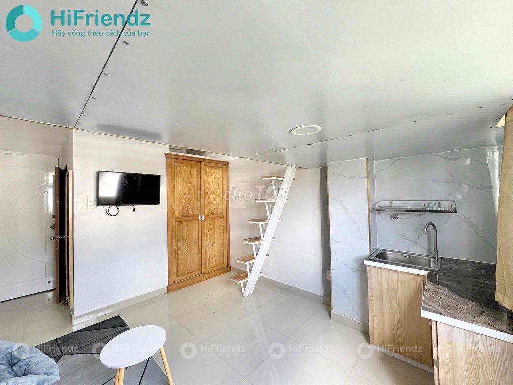 Siêu Phẩm Duplex full nội thất sát quận 10, cửa sổ trời siêu thoáng